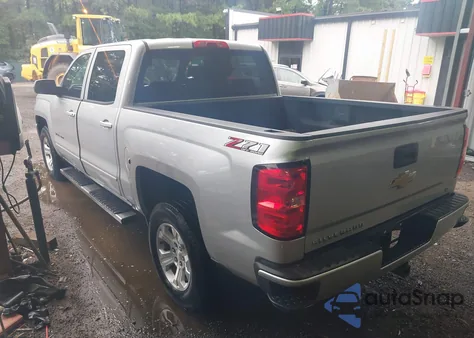 2018 Chevrolet Silverado 1500 2Lt из США, поврежденный, VIN 3GCUKREC2JG525366